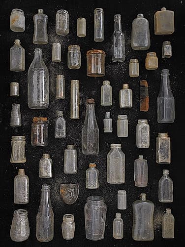 Antique Bottles Photography Print