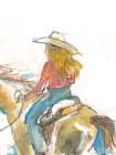 Cowgirl Art Print