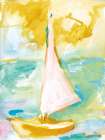 Sunset Sailor 2 Art Print