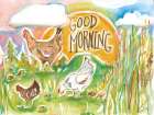 Good Morning Chickens Art Print