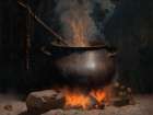 The Black Cauldron Art Print