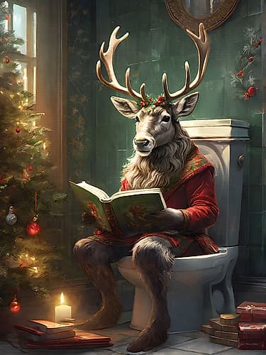 Oh Deer Art Print