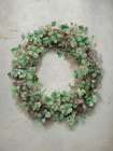Wild Clover Wreath Art Print