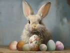Eggsellent Choice Art Print