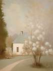 Spring Cottage Art Print