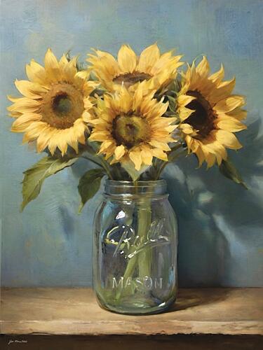 Summers Gold Gold Print