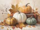 Fall Vignette Art Print