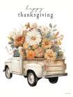 Happy Thanksgiving Truck Art Print