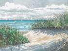 Beach Access Art Print