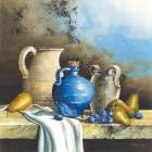 Classic Still Life with Fruit Kitchen Print