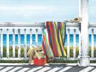 Beach Things Art Print