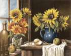 Competing Vases Art Print