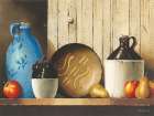 Fruit and Jugs Art Deco Print