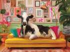 I Dont Want to Mooooove Art Print