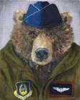 Pilot Bear 2 Art Print