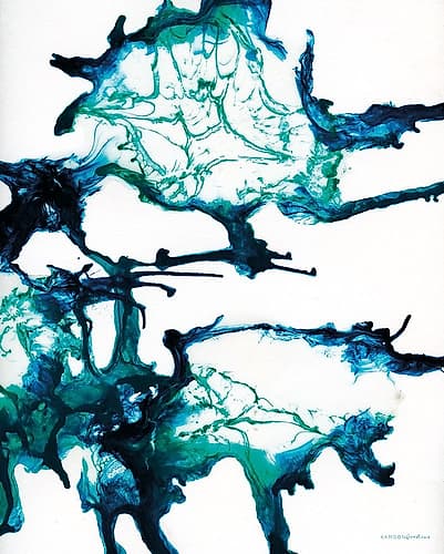 Ocean Living 1 Art Print