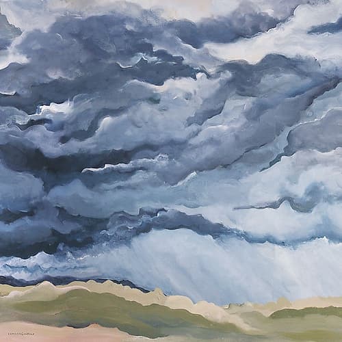 The Smell of Rain Art Print by Kamdon Kreations