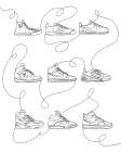 Lace Up Art Print