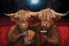 Lets Go to the Moooovies! Art Print