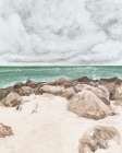 Rocky Coast Art Print