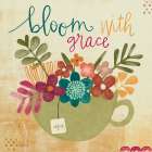 Bloom with Grace Art Print
