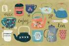 Enjoy And Sip Tea Art Print