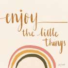 Enjoy the Little Things Art Print