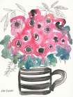 Poppies for Breakfast Art Print