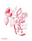 Smell the Roses II Art Print