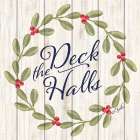 Deck the Halls Art Print