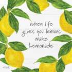 Make Lemonade Art Print