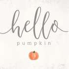 Hello Pumpkin Art Print