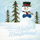 Walking in a Winter Wonderland Art Print
