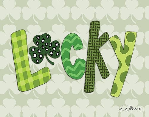 Shamrock Lucky Art Print