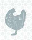 Botanical Hen II Art Print
