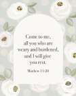 I Will Give You Rest Art Print