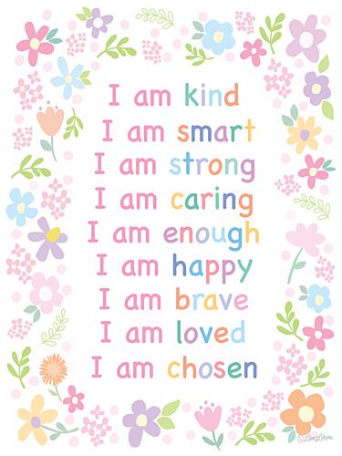 I Am Kind Art Print