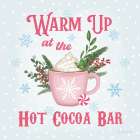 Warm Up at the Hot Cocoa Bar Art Print