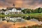 Star Barn Art Print