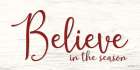 Believe in the Season Art Print