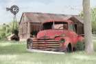 Red and Rusty II Art Print