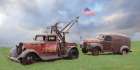 Two Truck Rescue Art Print