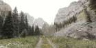 Road to Tetons Art Print