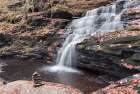 Peaceful Day at Mohican Falls Art Print