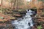 Waterfall Steps at Pigeon Run Art Print