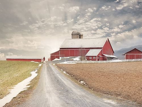 Belleville Farm Art Print