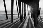 Sunrise at the Pier I Art Print