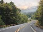 Curve Ahead Art Print