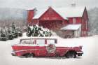Christmas Memories at the Tree Farm Art Print