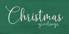 Christmas Greetings Art Print